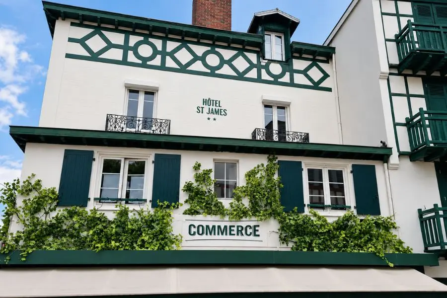 hôtel Saint James Biarritz extérieur